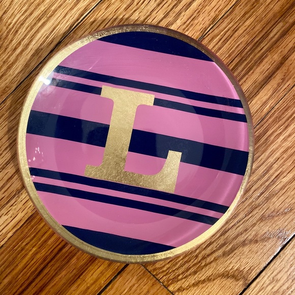 Monogrammed Jewelry Dish - Picture 1 of 4